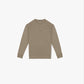 LSND Crew Neck - Dark Beige & Cream