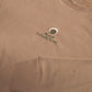 LSND Crew Neck - Dark Beige & Green