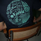 GRAPHIC Tee Shirt - Navy/Green Water